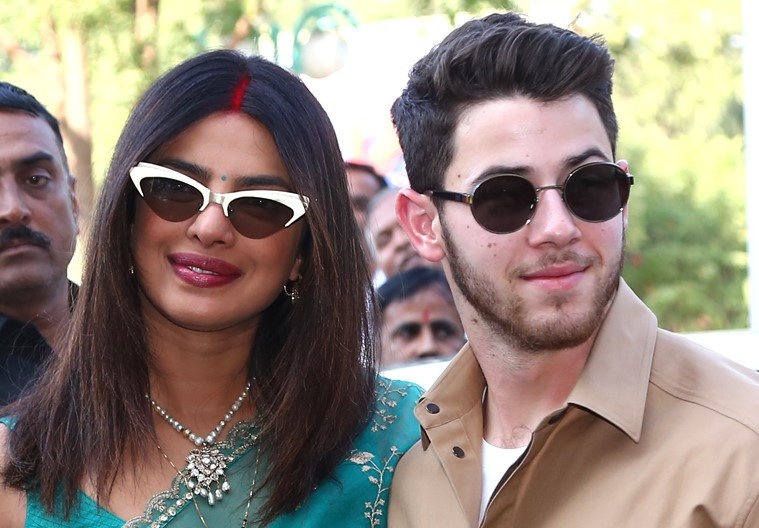 Nick Jonas va vo Hoa hau the gioi xuat hien tinh tu sau dam cuoi hinh anh