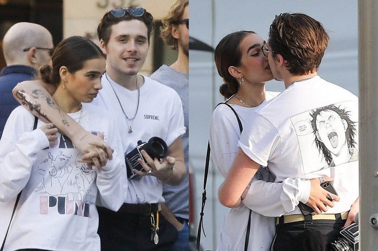 Brooklyn Beckham cong khai 'khoa moi' tinh moi tren pho hinh anh