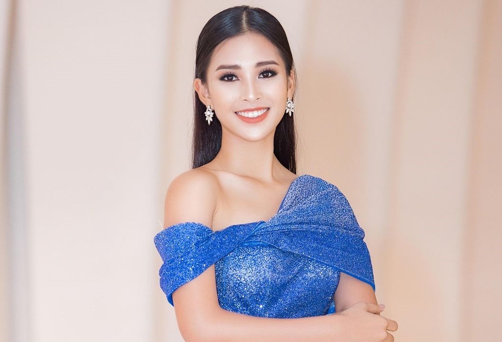 Hoa hau Tieu Vy, Phuong Khanh vao top mac dep tuan qua hinh anh