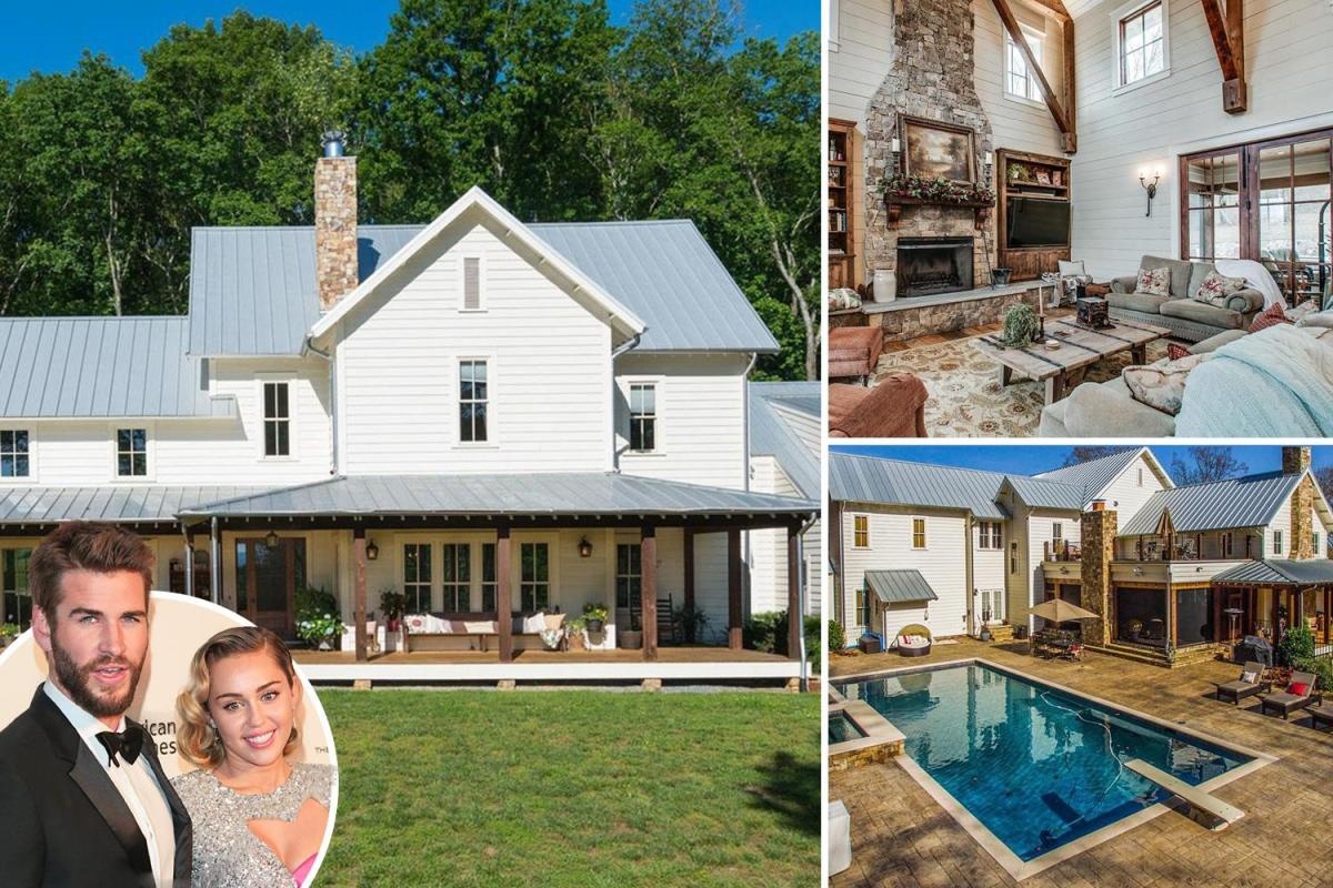 Ben trong biet thu 6 trieu do noi Miley Cyrus ket hon Liam Hemsworth hinh anh