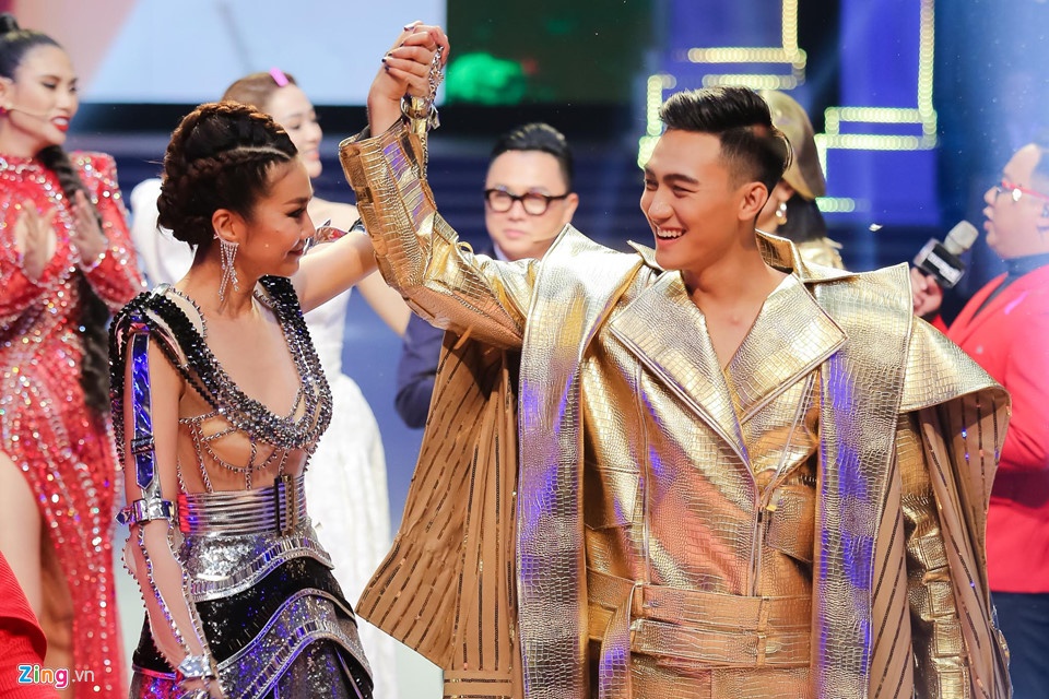 Mac Trung Kien la quan quan The Face 2018 anh 1