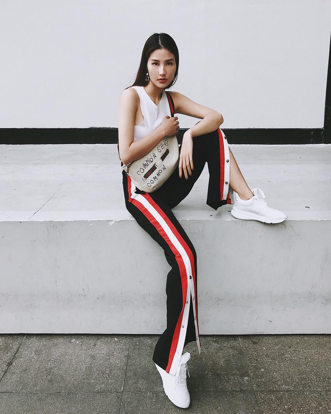 Street style an tuong cua Diem My 9X anh 4