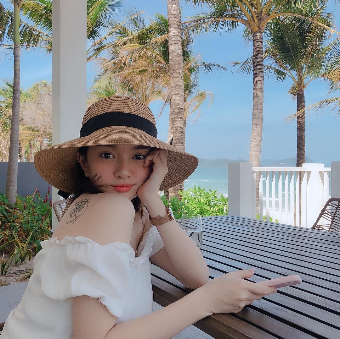 Kaity Nguyen lan dau mac bikini khoe co the anh 3