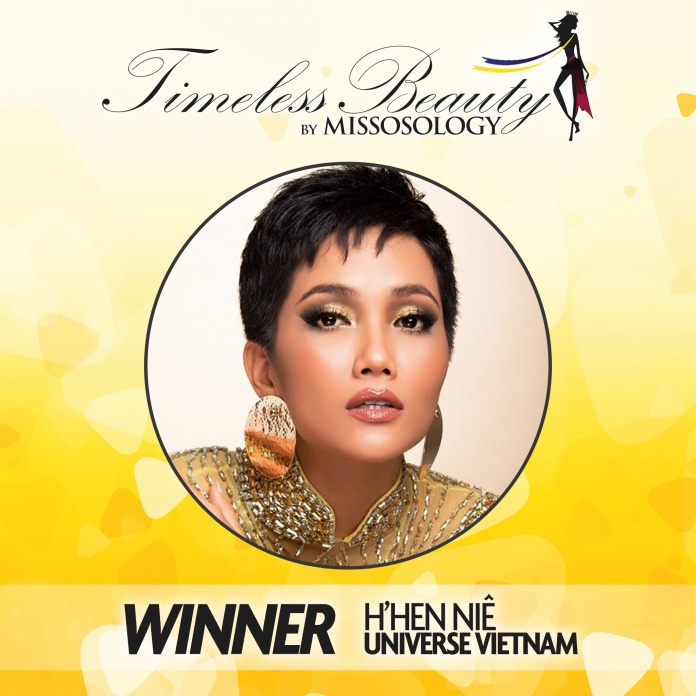 H'Hen Niê vào top 2 Timeless Beauty 2018. ảnh 1 H'Hen Nie vao top 2 Timeless Beauty 2018. anh 1