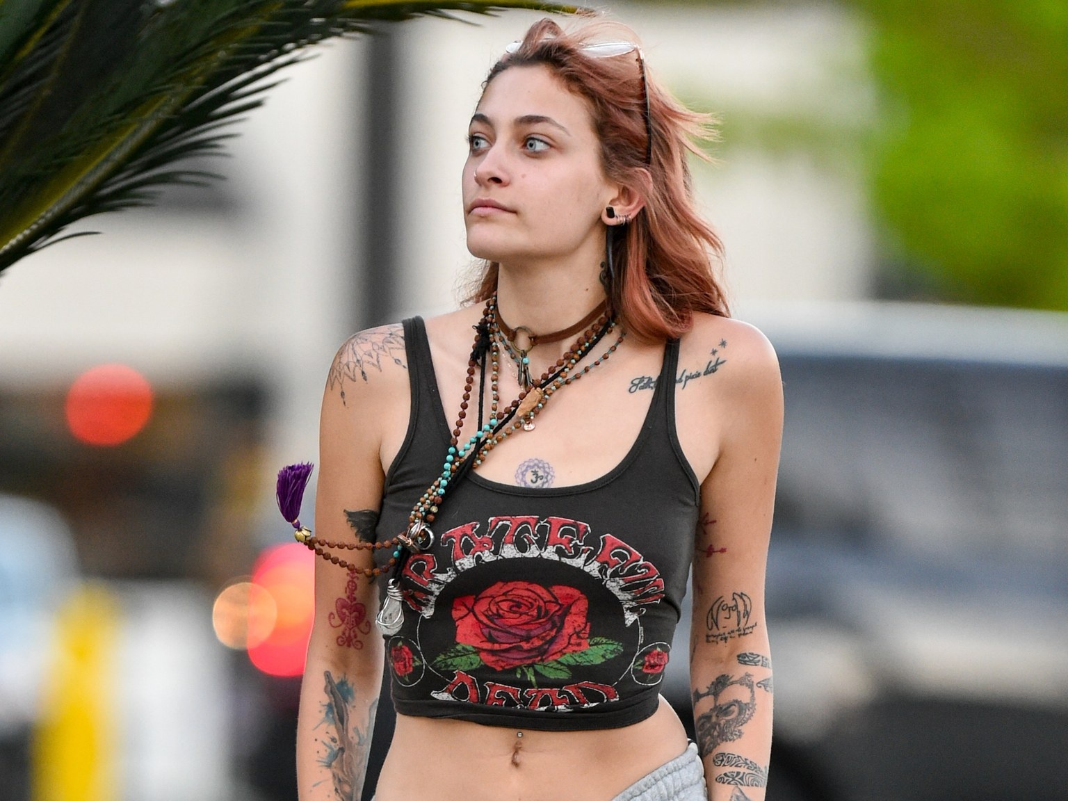 Con gai Michael Jackson vui ve ben ban trai anh 2