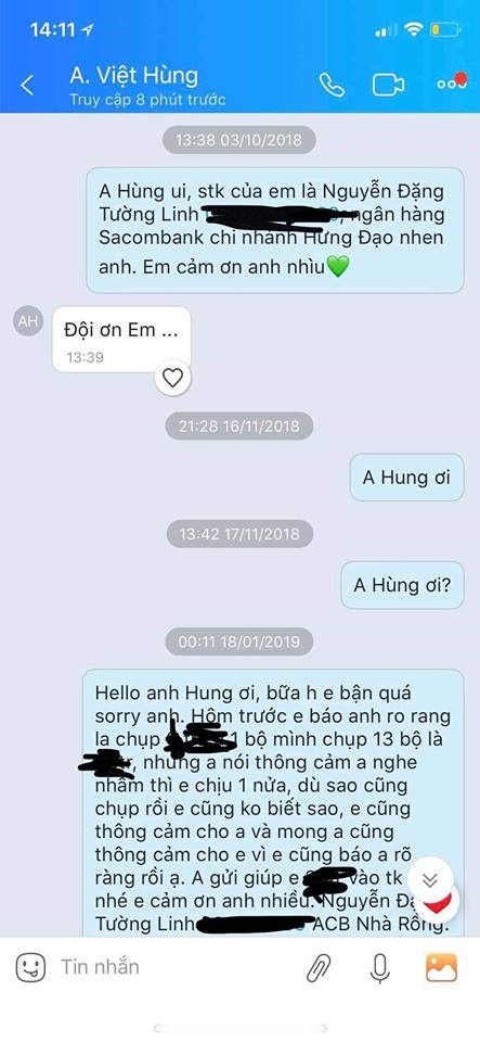 Á quân The Face tố NTK Việt Hùng quỵt tiền ảnh 1 A quan The Face to NTK Viet Hung quyt tien anh 1