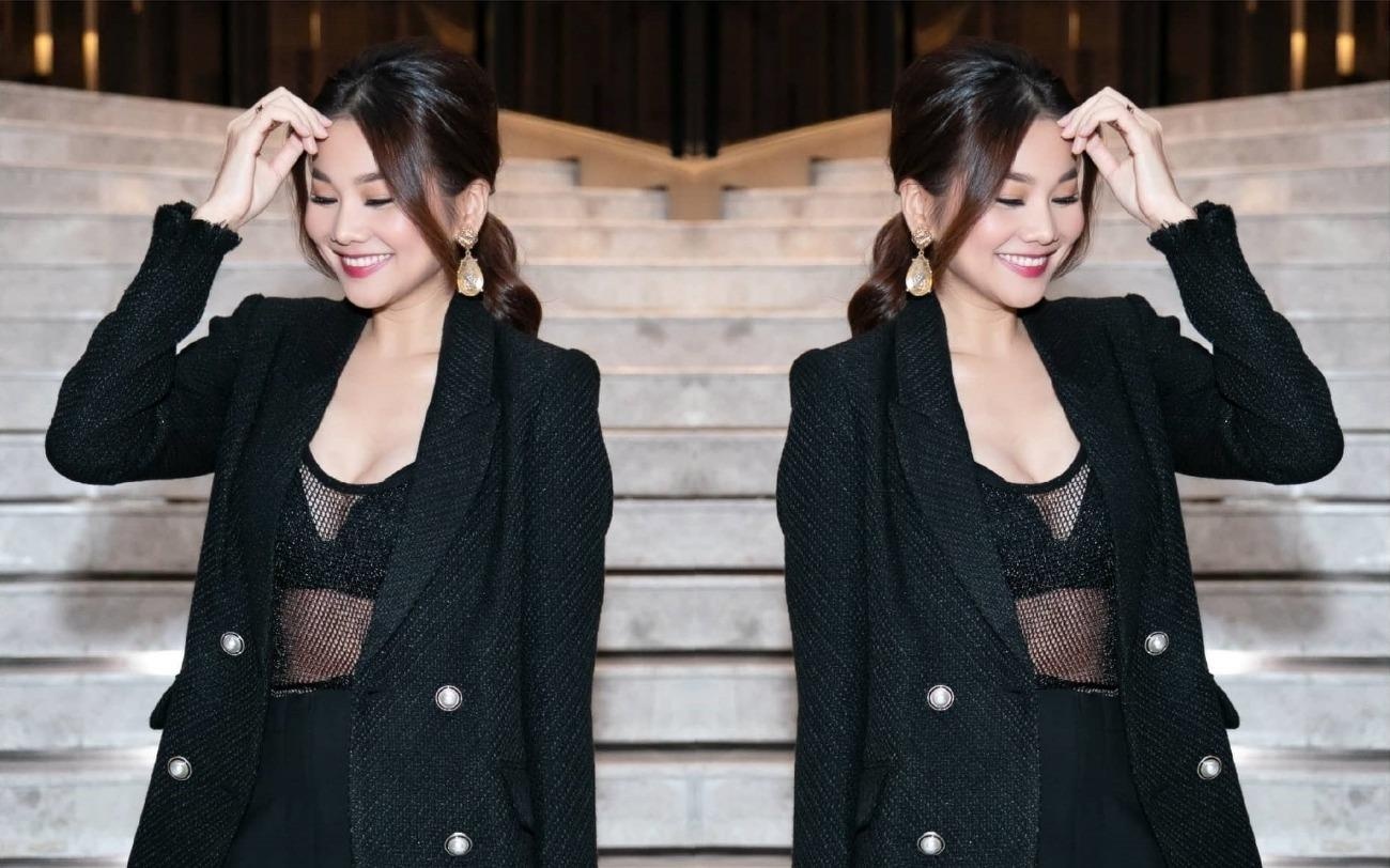 Thanh Hang mac trang phuc ca tinh va goi cam tuan qua hinh anh