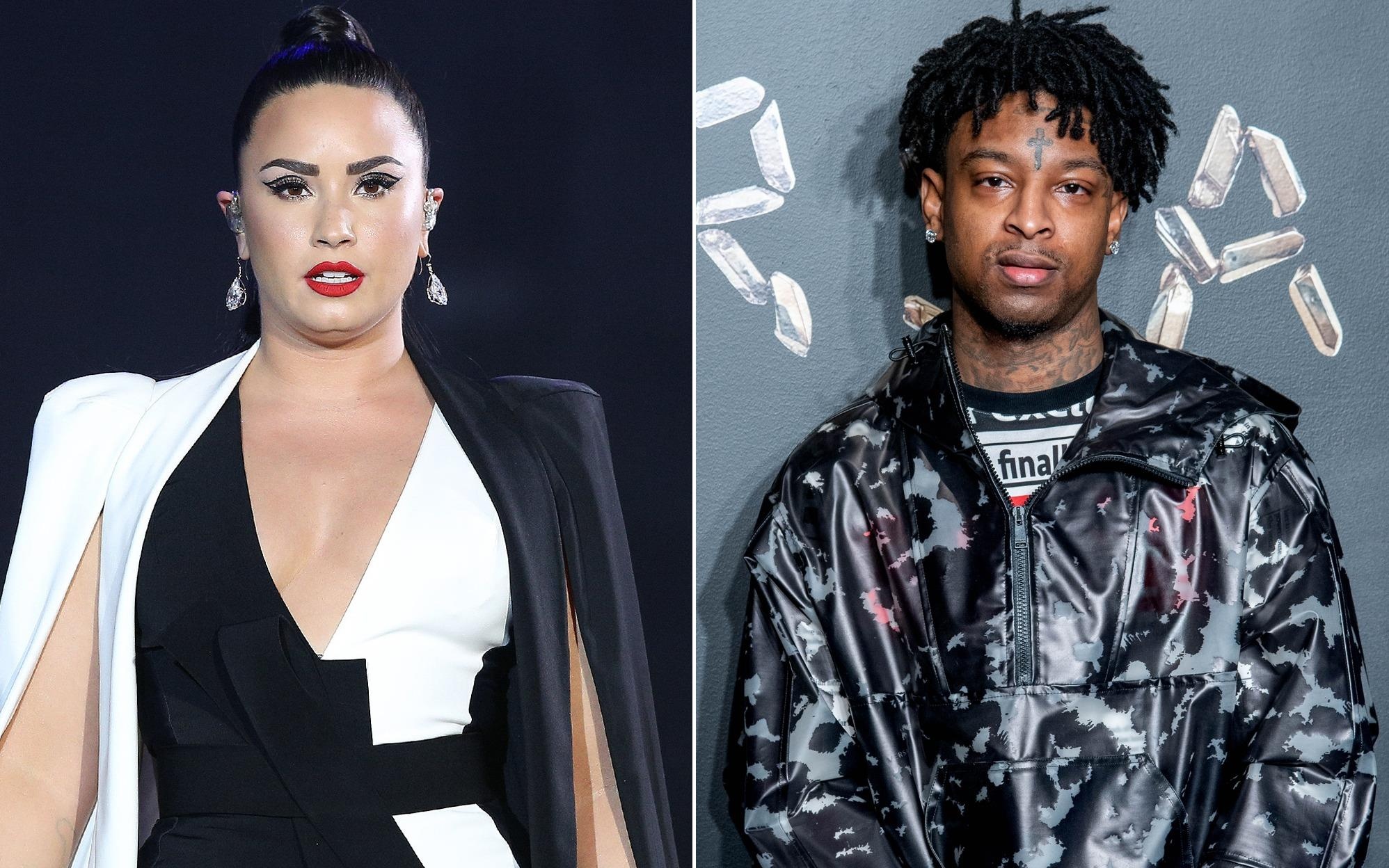 Demi Lovato bi chi trich vi dang tweet che nhao rapper 21 Savage hinh anh