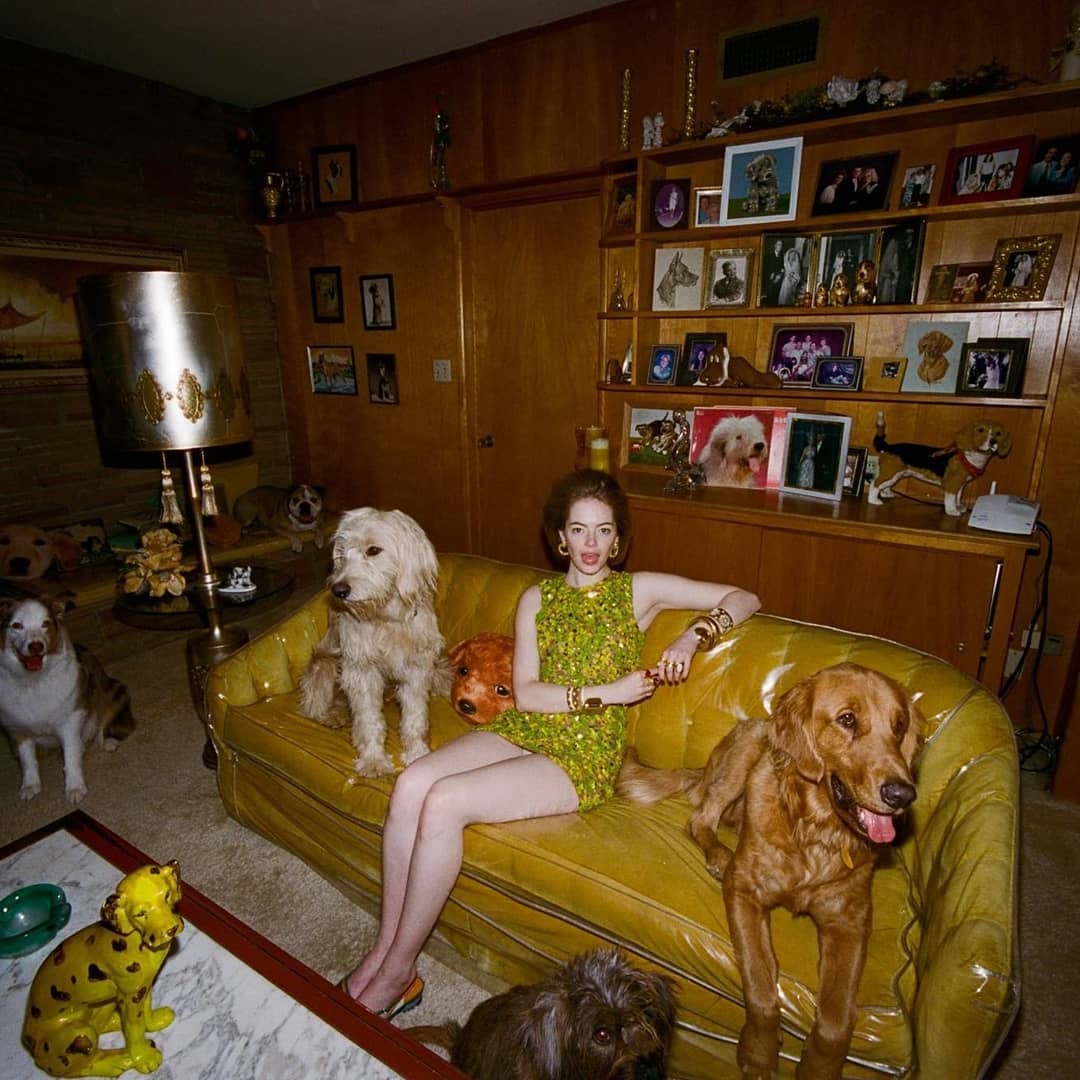 Emma Stone khác lạ trên tạp chí W ảnh 3 Emma Stone khac la tren tap chi W anh 3