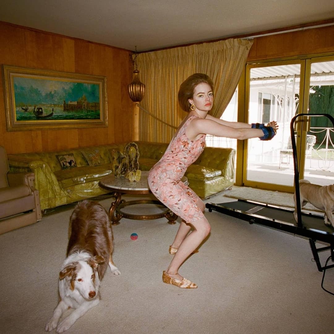 Emma Stone khác lạ trên tạp chí W ảnh 4 Emma Stone khac la tren tap chi W anh 4