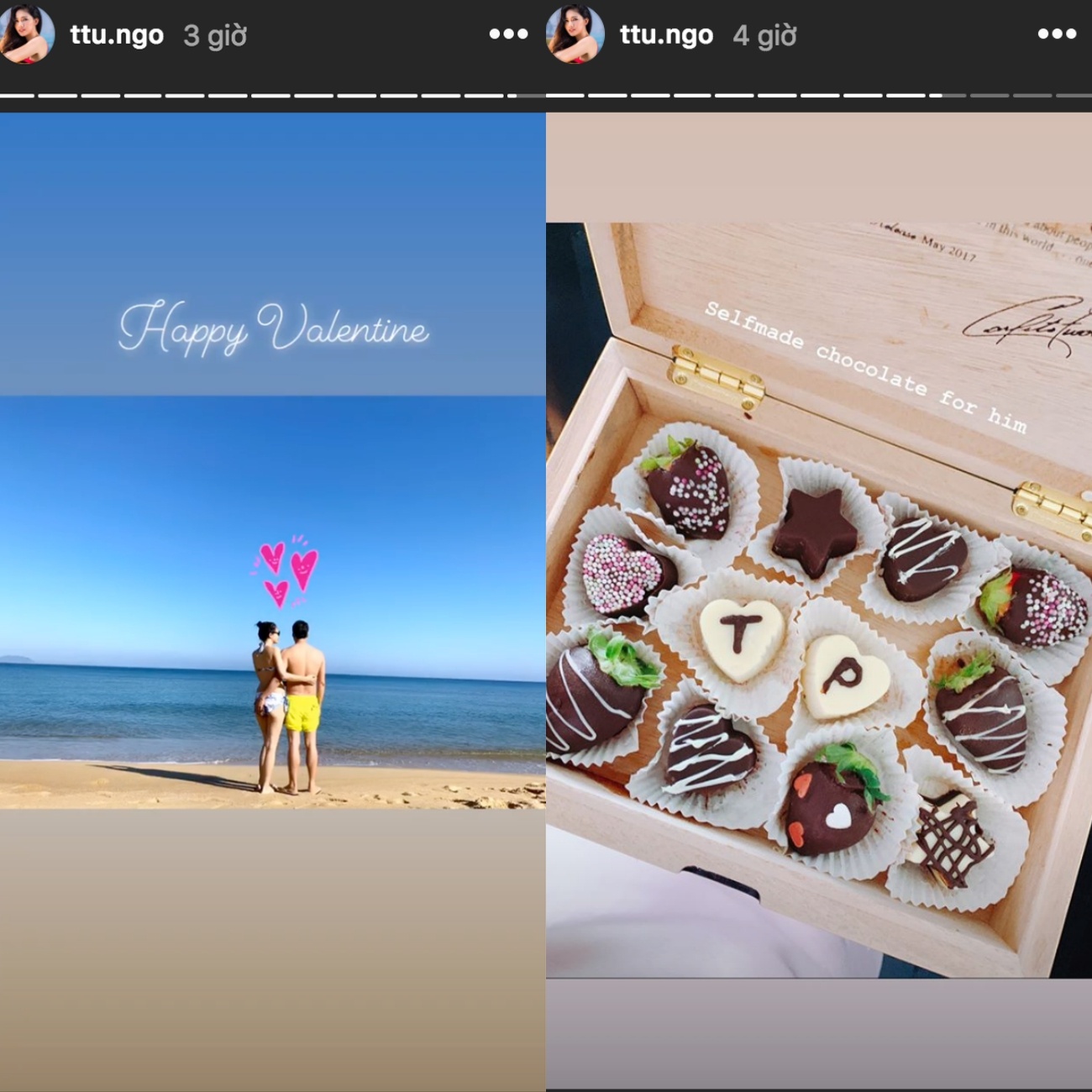 Kim Ly tang hoa cho Ha Ho ngay Valentine anh 2