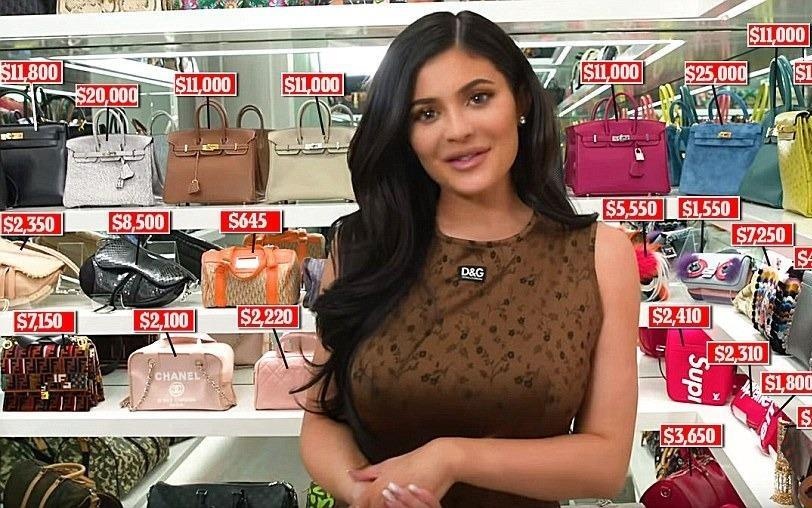 Kylie Jenner co it nhat 400 tui xach, tong tri gia hon 1 trieu USD hinh anh