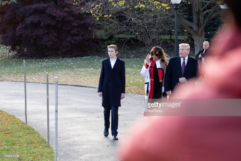 Barron cao hon cha Donald Trump o tuoi 12 anh 6