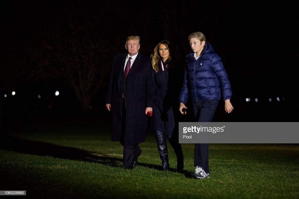 Barron cao hon cha Donald Trump o tuoi 12 anh 5