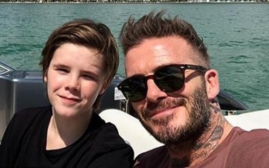 Vo chong Beckham gui loi chuc ngot ngao mung sinh nhat con trai hinh anh