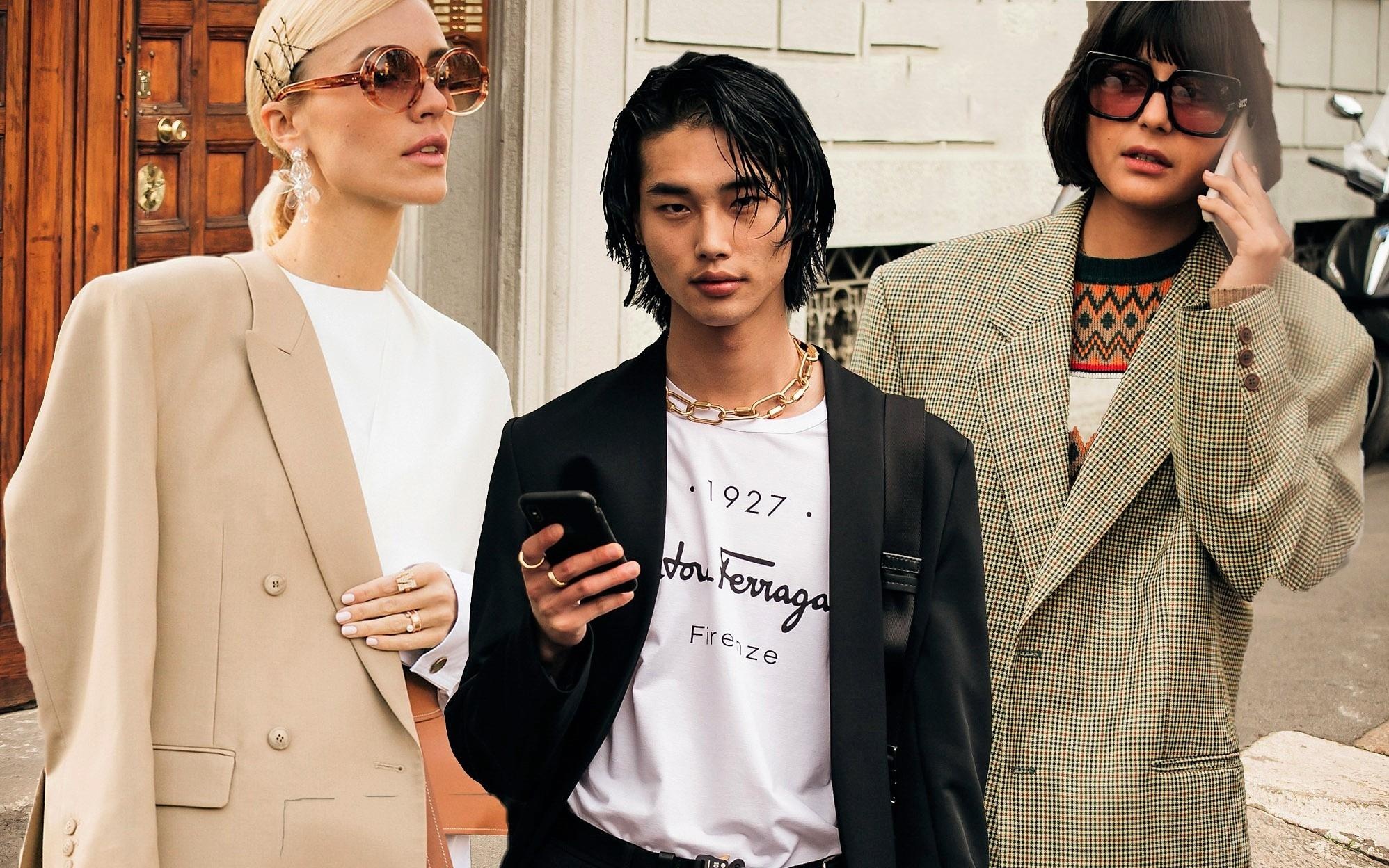 Muon cach phoi blazer tai tuan le thoi trang Milan Thu - Dong 2019 hinh anh