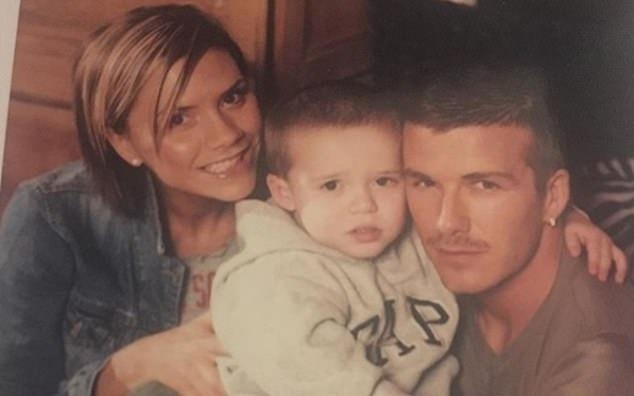 Nha Beckham mung sinh nhat con trai bang loat anh tho be dang yeu hinh anh