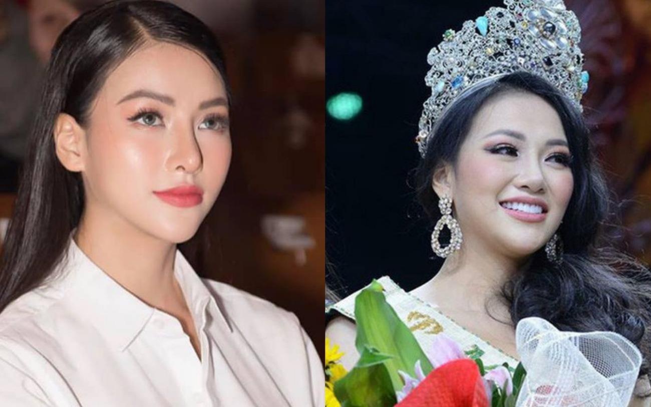 Mui dai bat thuong, Hoa hau Phuong Khanh bi nghi phau thuat tham my hinh anh