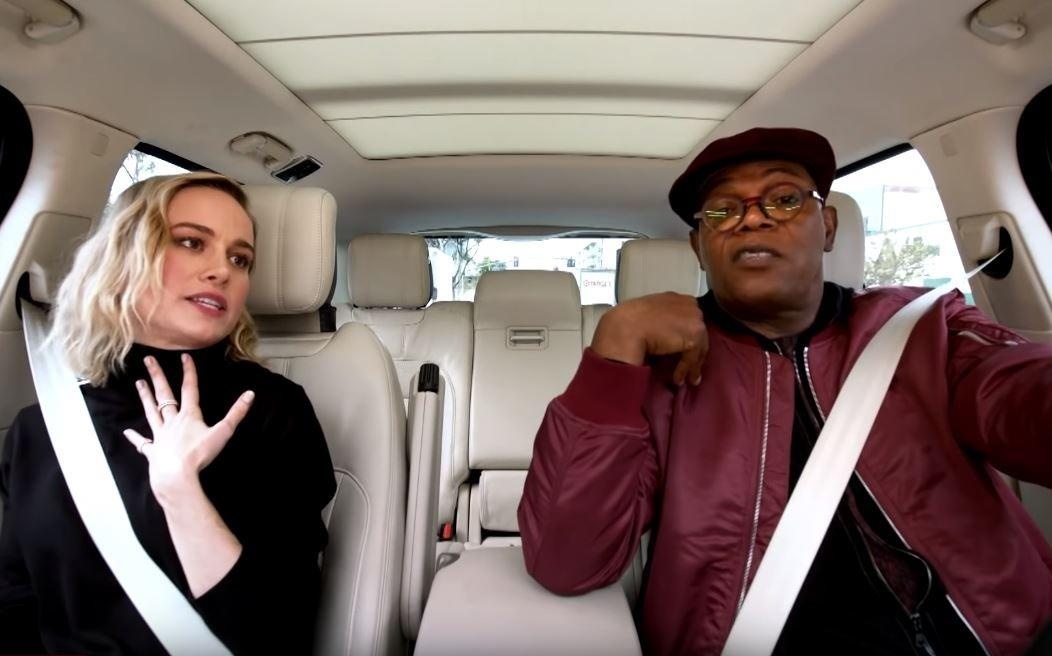 'Captain Marvel' va 'Nick Fury' gay bao khi cover hit '7 Rings' hinh anh