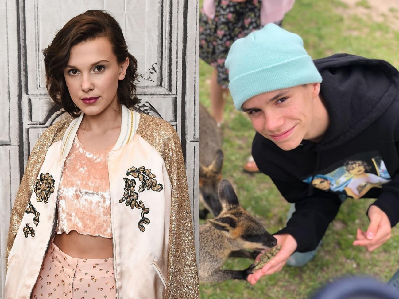 Ban gai tin don cua Romeo Beckham anh 1