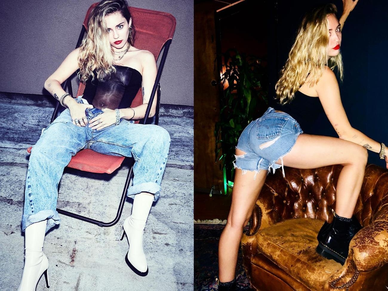 Thời trang của Miley Cyrus  ảnh 10 Thoi trang cua Miley Cyrus anh 10