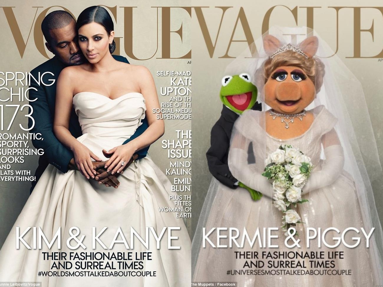 Kim Kardashian lên bìa Vogue  ảnh 2 Kim Kardashian len bia Vogue anh 2