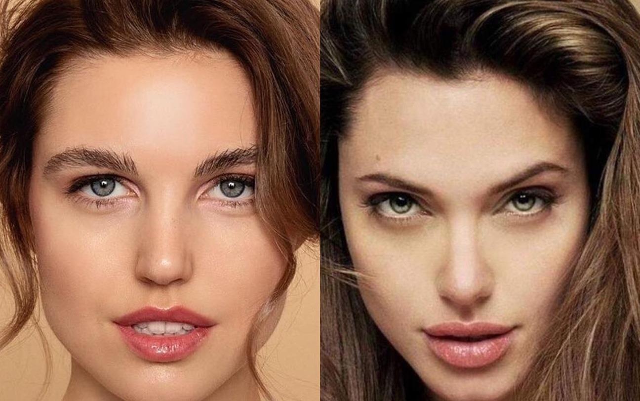 Nguoi dep giong Angelina Jolie dang quang Hoa hau Slovakia 2019 hinh anh