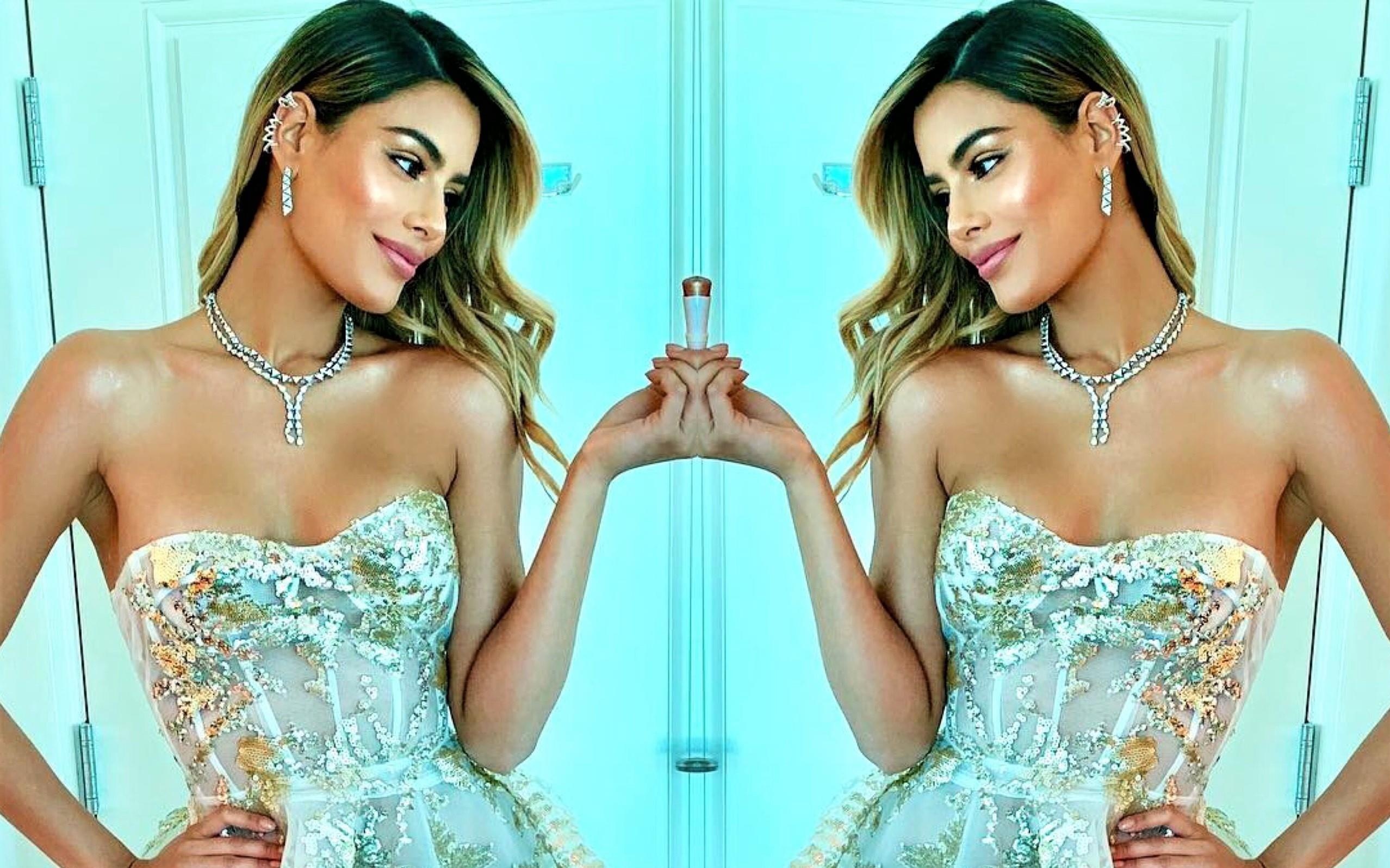 Nguoi dep bi trao nham vuong mien Miss Universe 2015 khoe sac ruc ro hinh anh