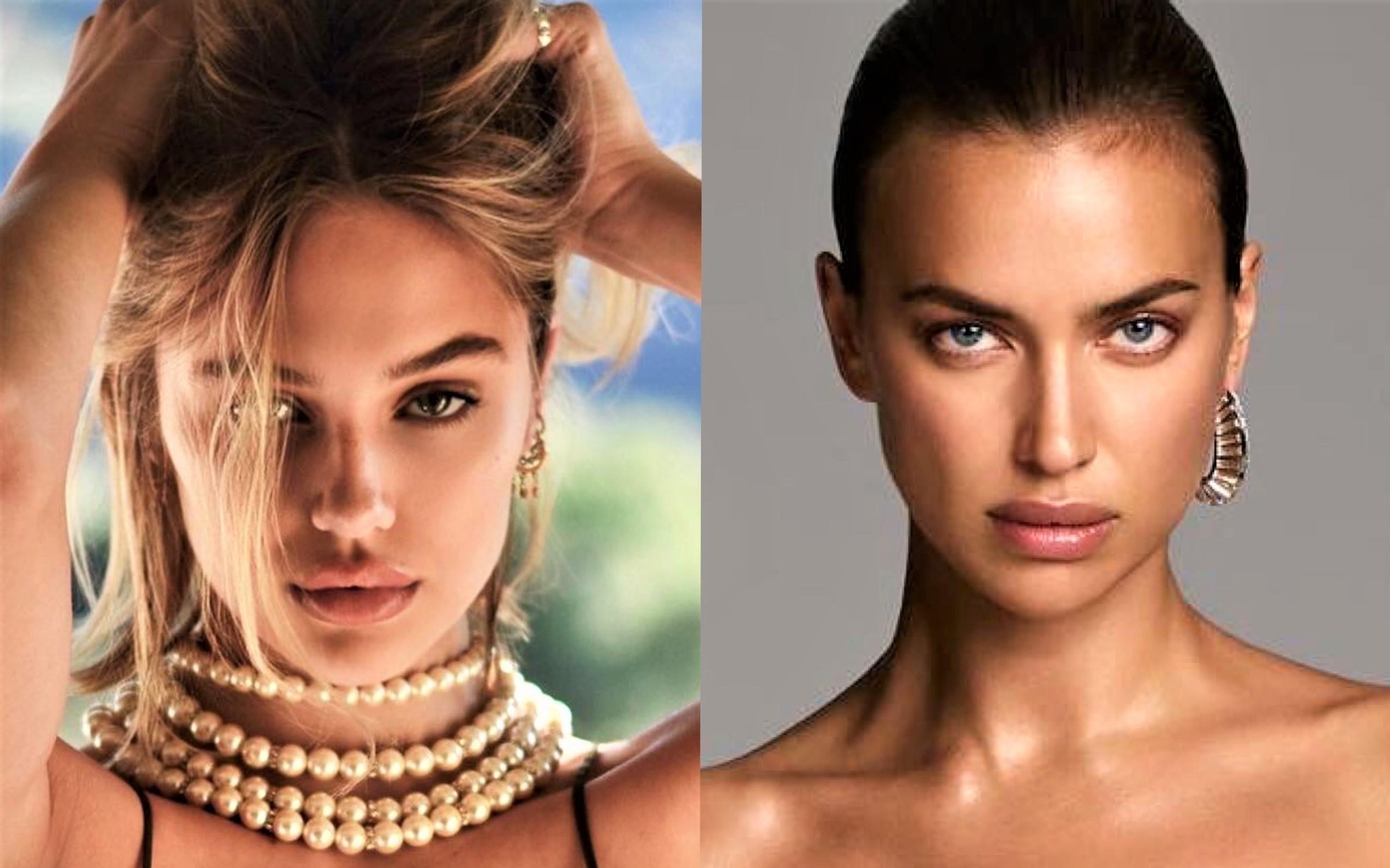 Nguoi mau 9X co guong mat giong Angelina Jolie, Irina Shayk hinh anh