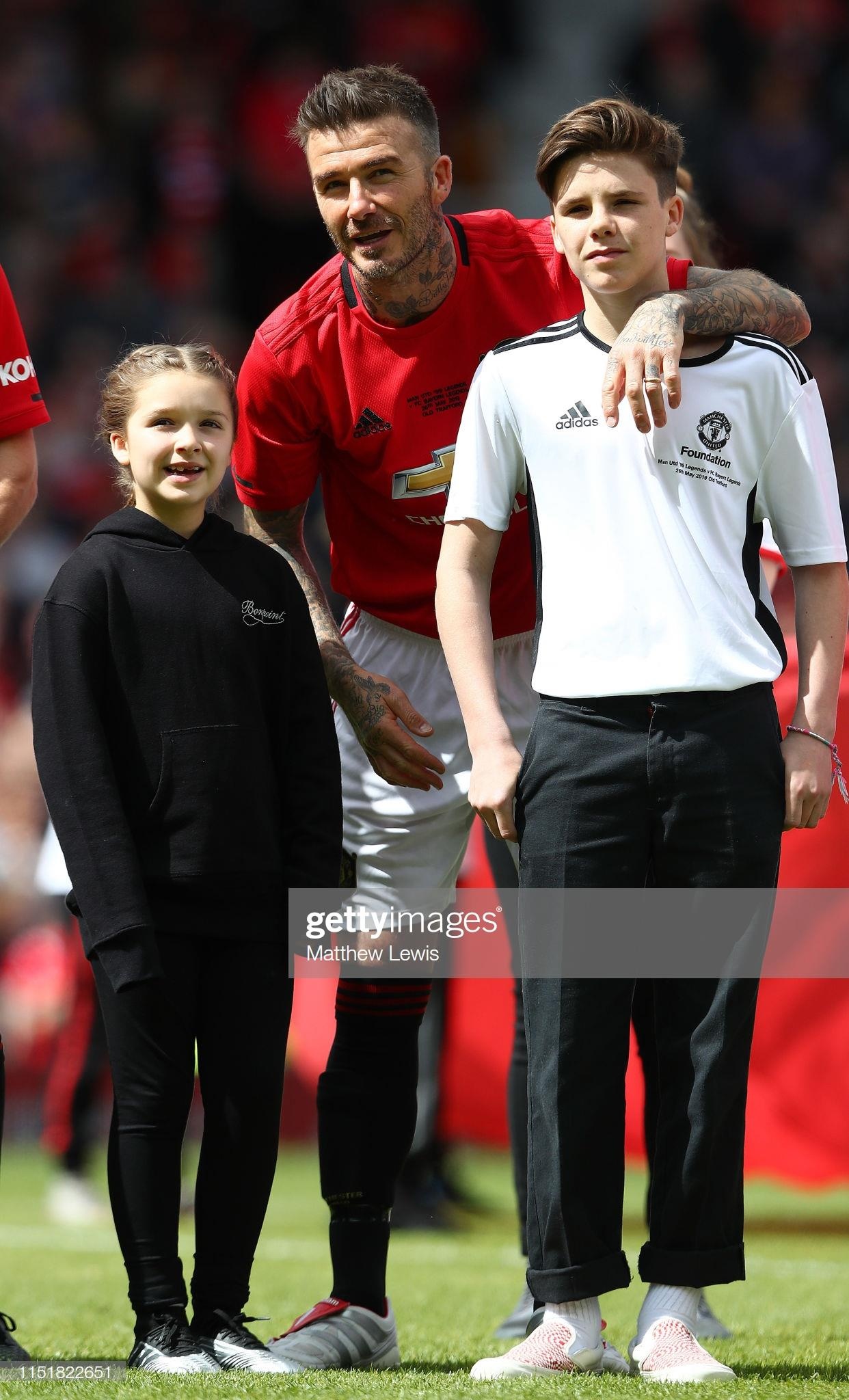 David Beckham thi dau bong da anh 1