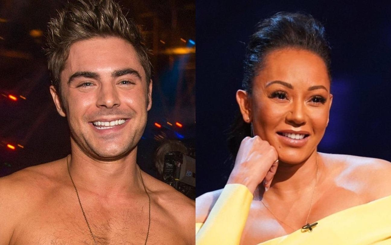 Mel B gay soc khi thua nhan tung ngu voi dan em Zac Efron hinh anh