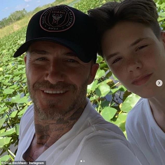 gia dinh David Beckham anh 4