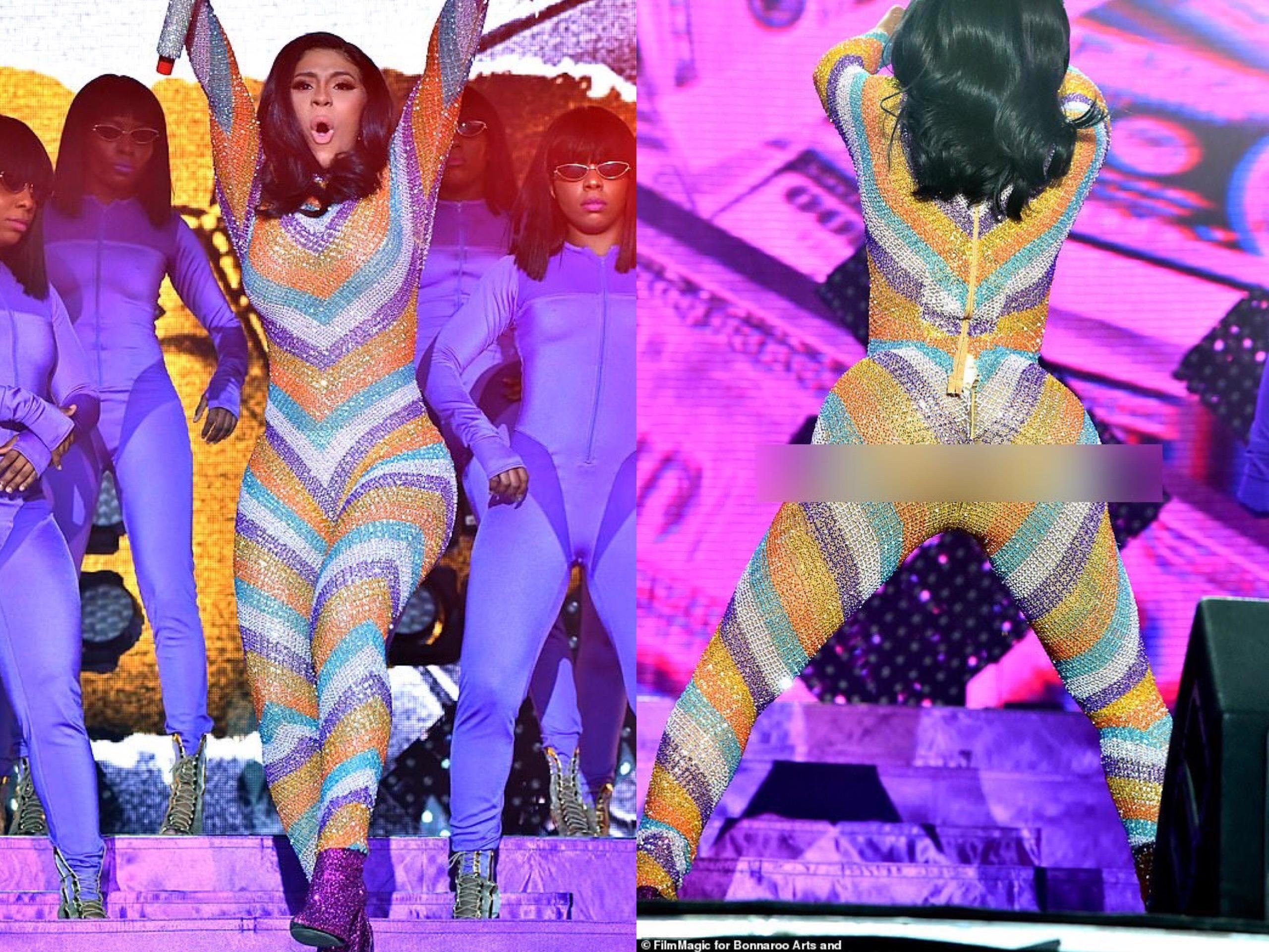 Cardi B lộ vòng ba  ảnh 1 Cardi B lo vong ba anh 1