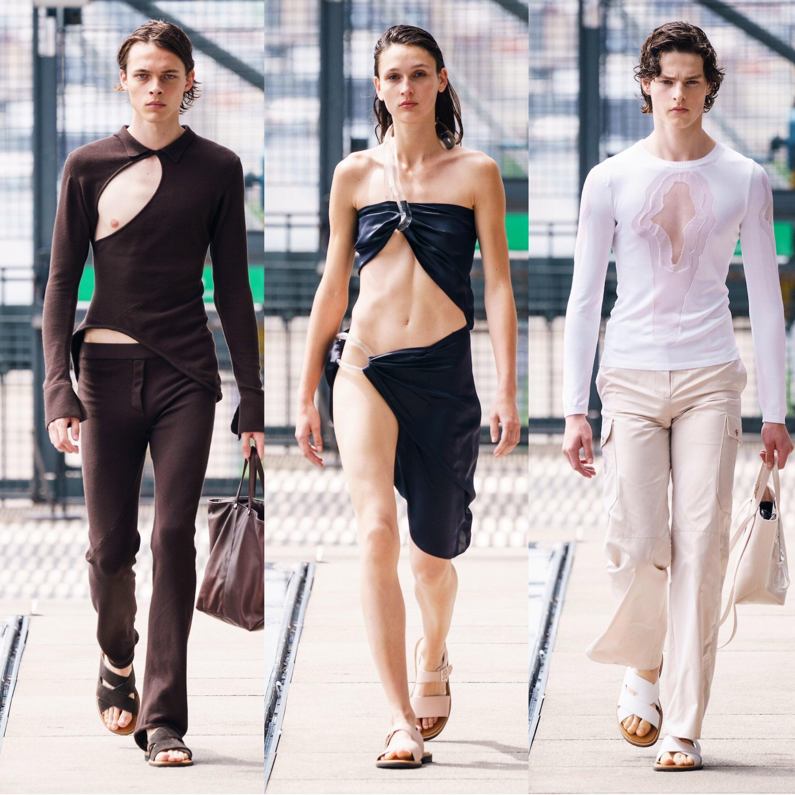 Nguoi mau lo nguc tren san dien anh 9