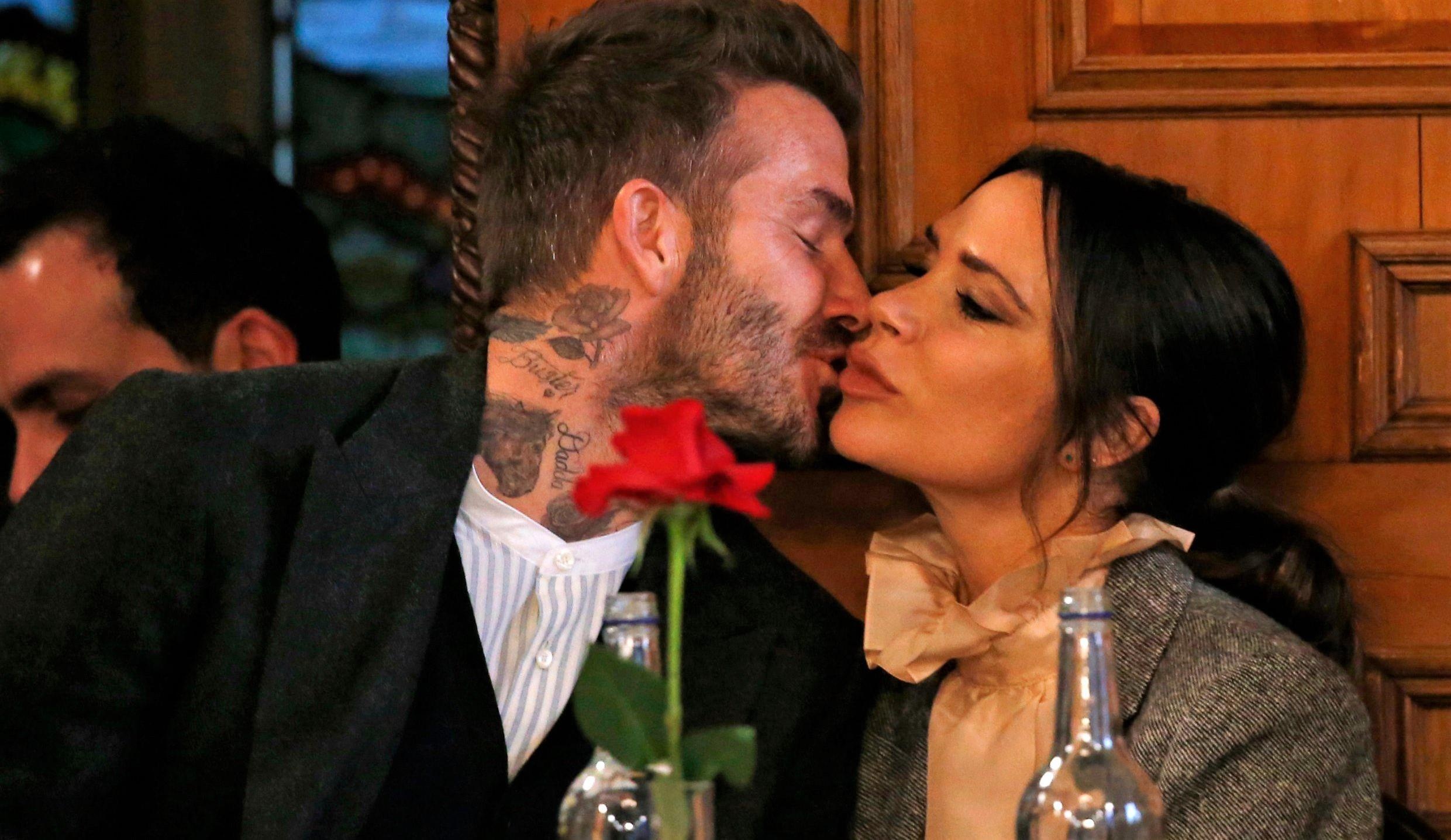 Vo chong David Beckham anh 4