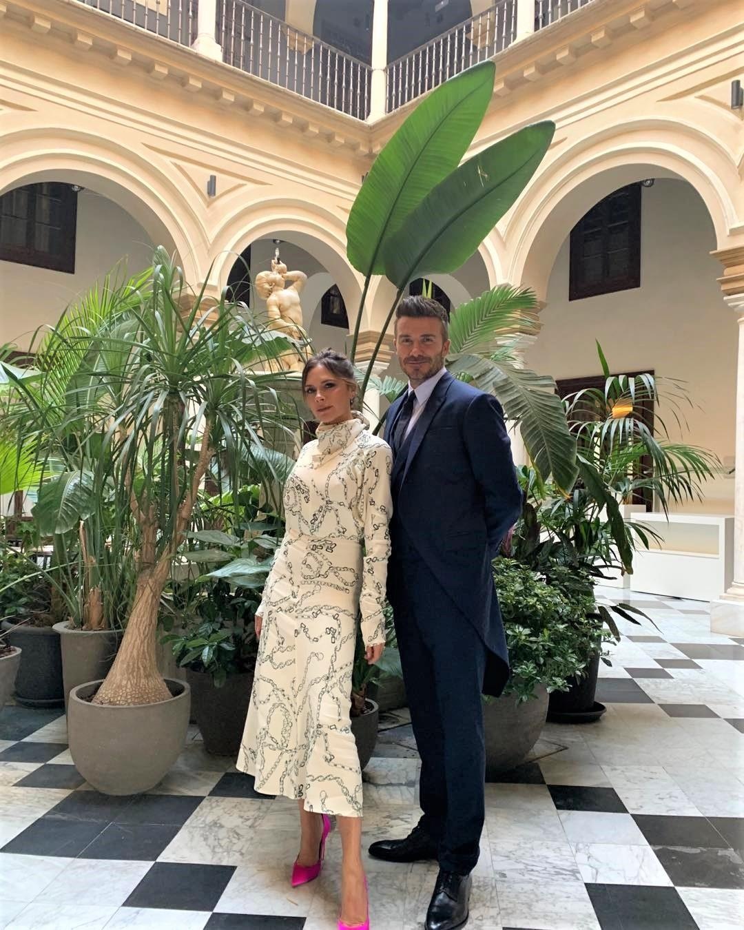 Vo chong David Beckham anh 3