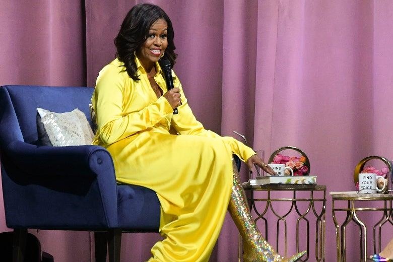Michelle Obama mặc sequin ảnh 3 Michelle Obama mac sequin anh 3