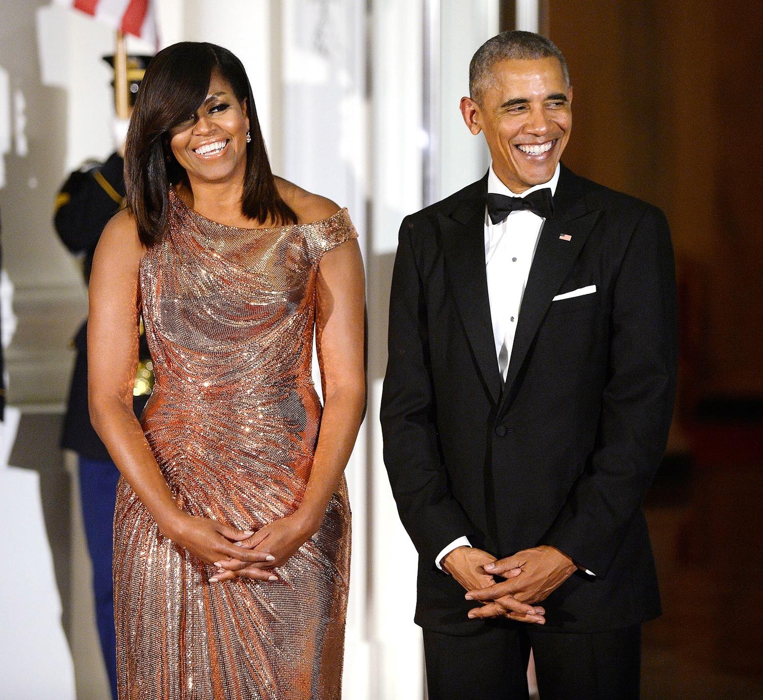 Michelle Obama mặc sequin ảnh 7 Michelle Obama mac sequin anh 7