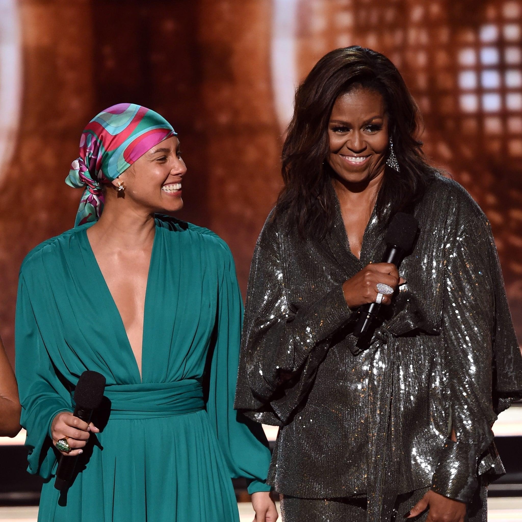 Michelle Obama mặc sequin ảnh 5 Michelle Obama mac sequin anh 5