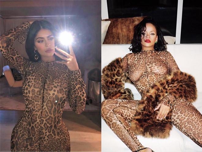 Kylie Jenner sao chep Rihanna anh 1