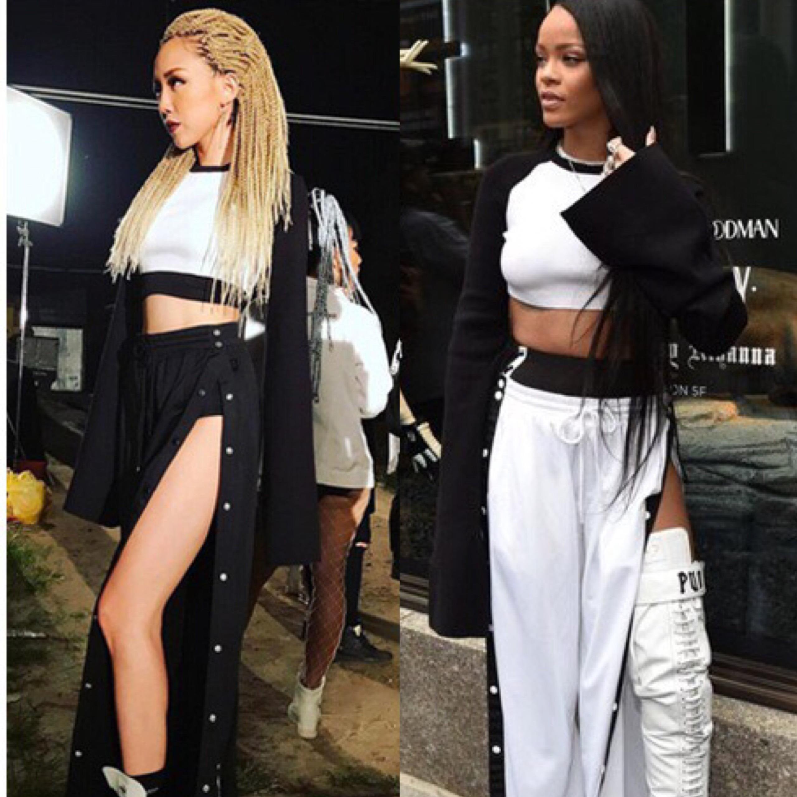 Kylie Jenner sao chep Rihanna anh 9