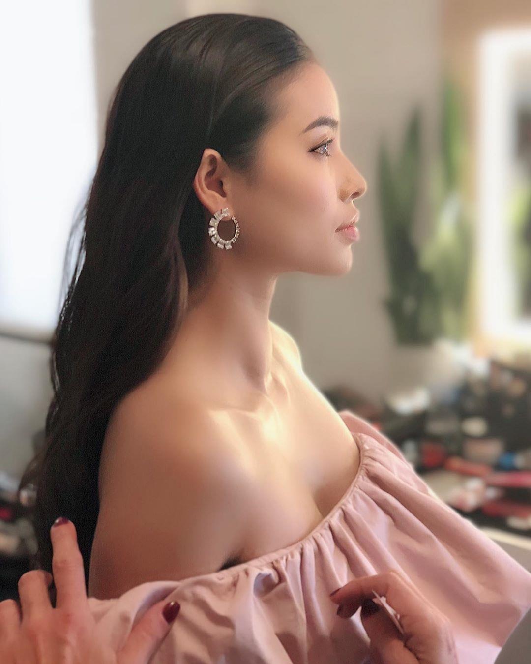 Hoa hau Pham Huong catwalk anh 9