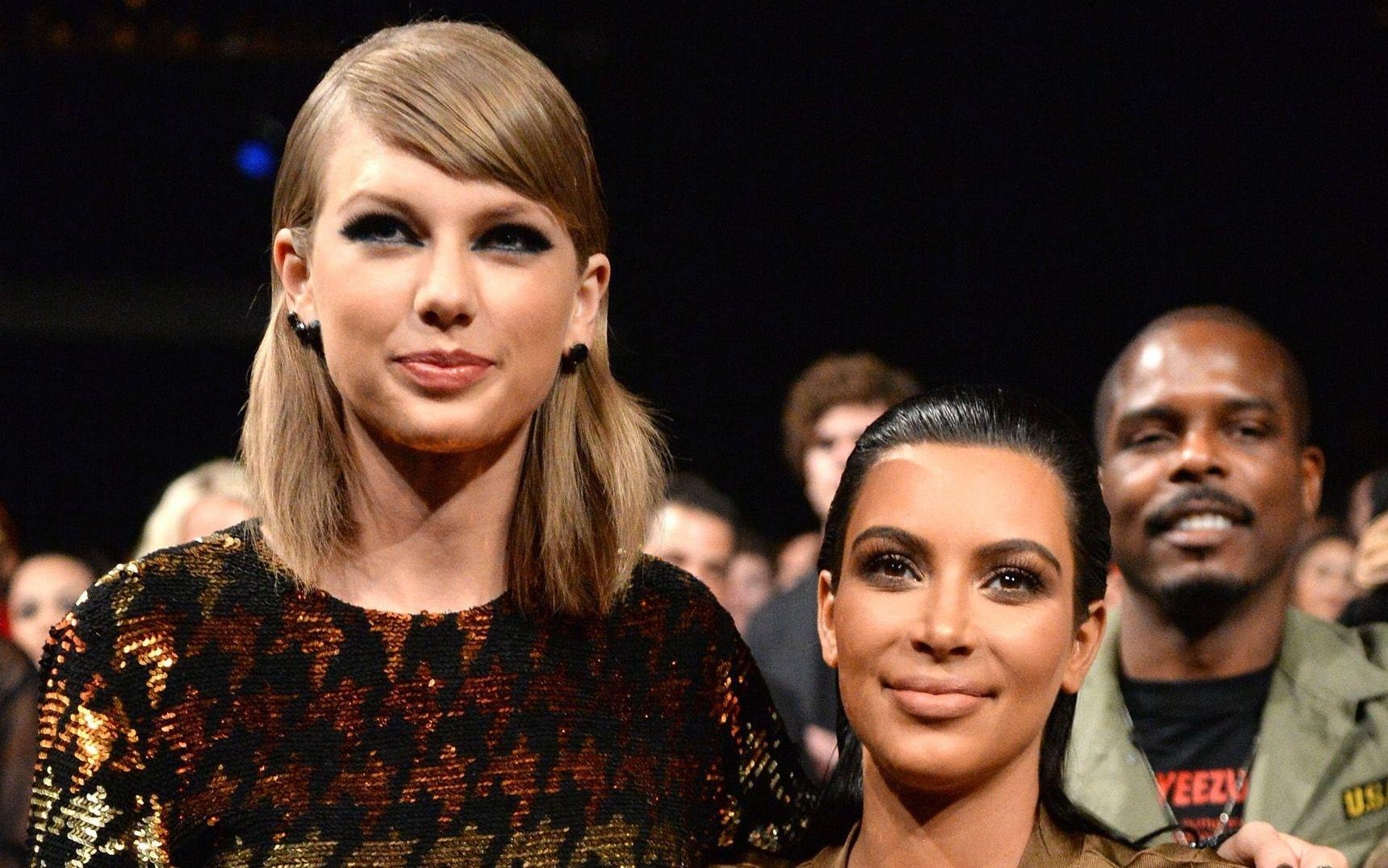 Taylor Swift tung muon tu tu vi bi vo chong Kim Kardashian bat nat hinh anh