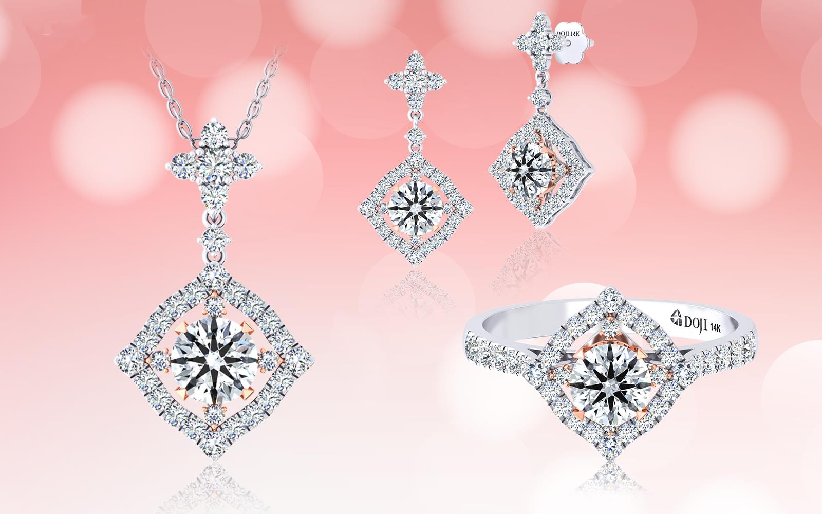 Trang suc kim cuong DOJI anh 8