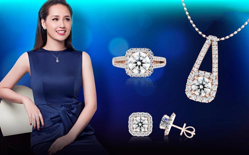 Trang suc kim cuong DOJI anh 7