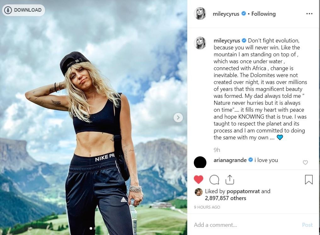 Miley Cyrus chia tay Liam Hemsworth anh 1