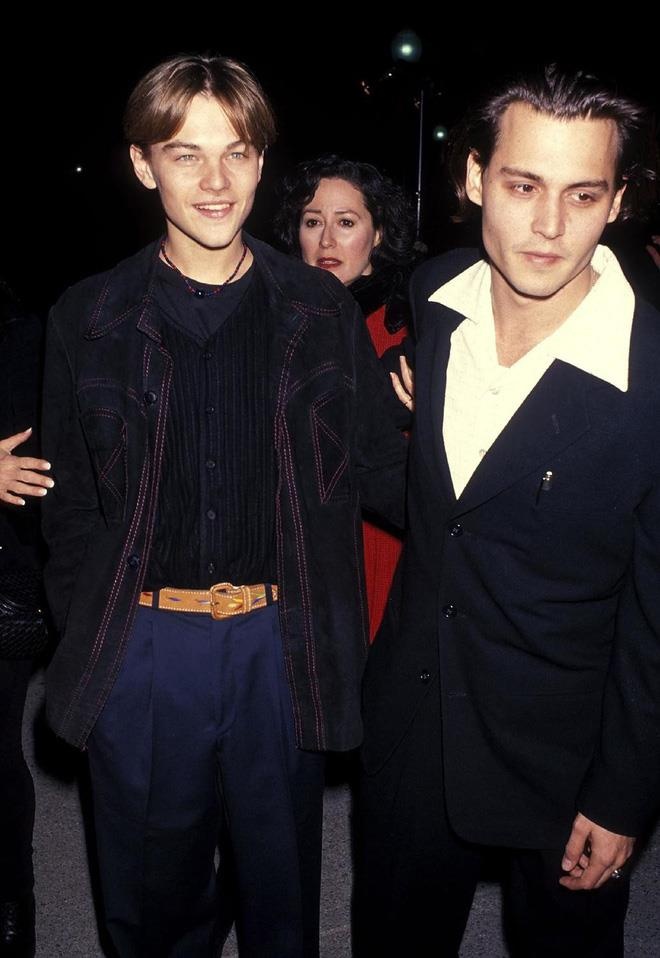 Leonardo DiCaprio,  Johnny Depp va Brad Pitt anh 6