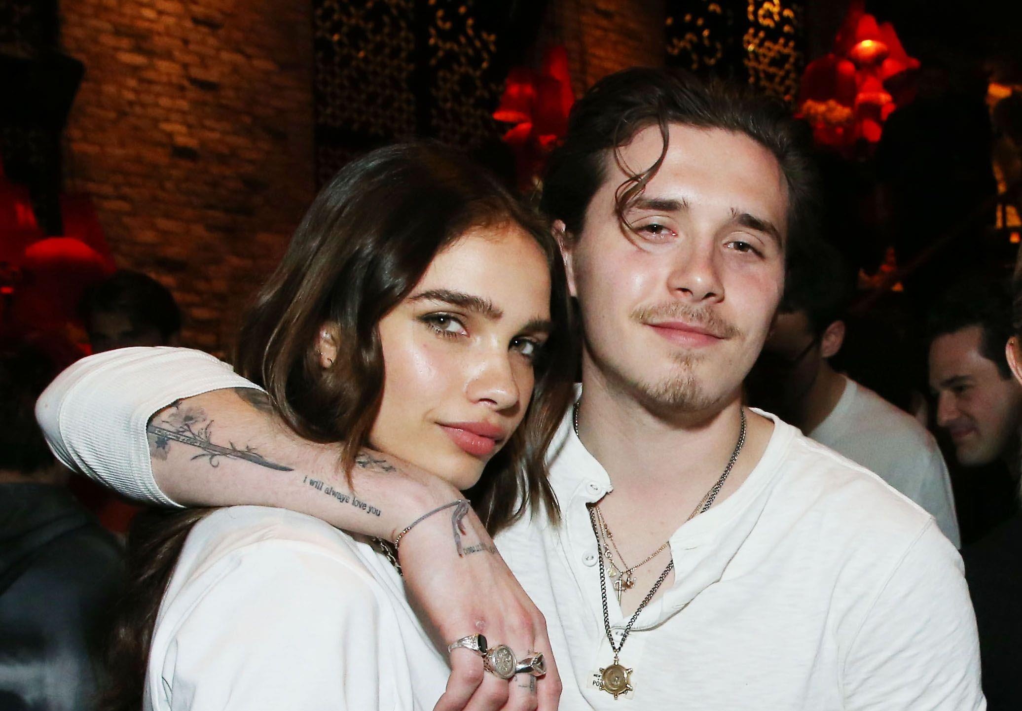 Brooklyn Beckham và Hana Cross ảnh 1 Brooklyn Beckham va Hana Cross anh 1