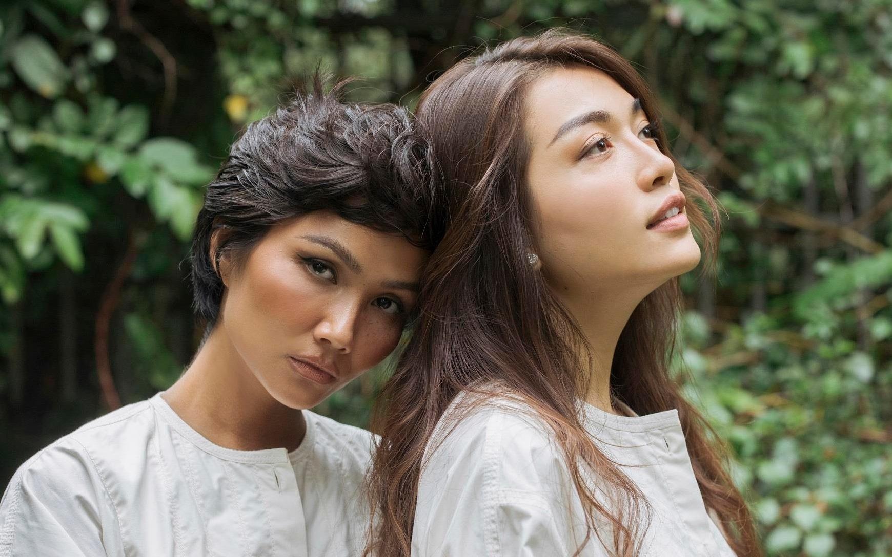 H'Hen Nie, Le Hang chup anh theo xu huong 'khong trang diem' hinh anh