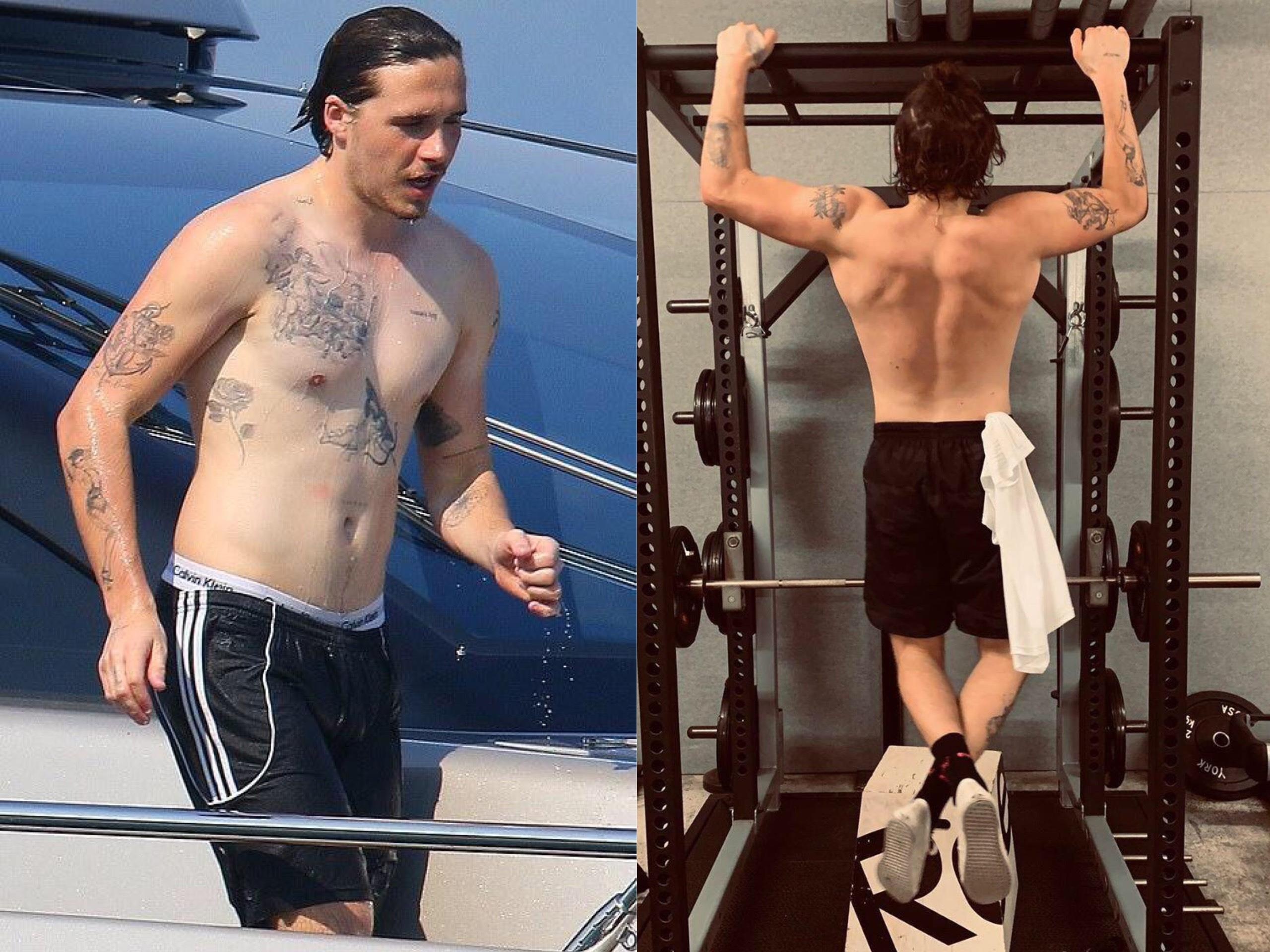 David Beckham body 6 múi hấp ảnh 3 David Beckham body 6 mui hap anh 3